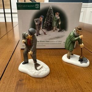 Department 56 The Heritage Village Collection “Keeping the Streets Clean”